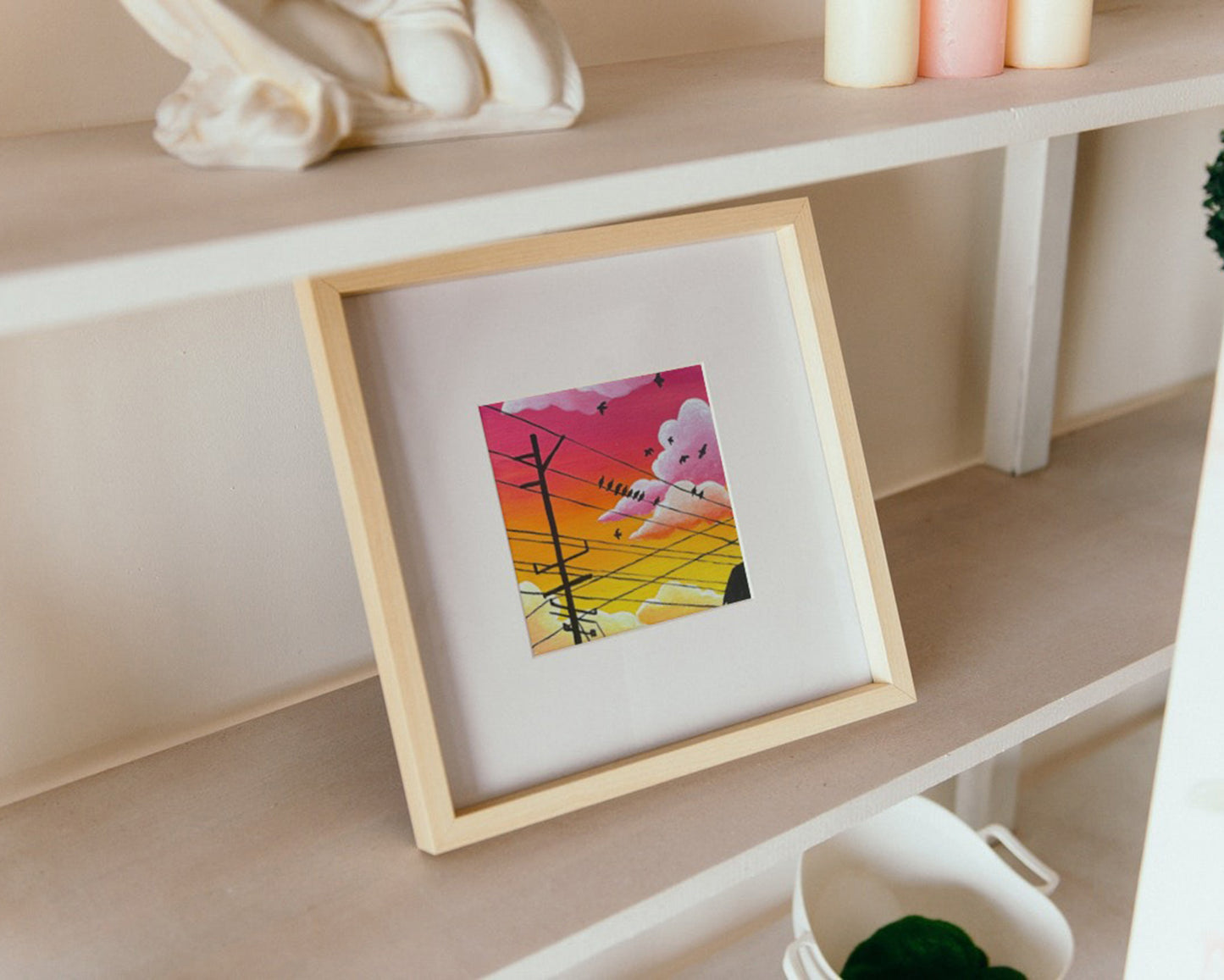 "Arrival of the Birds" Mini-Print