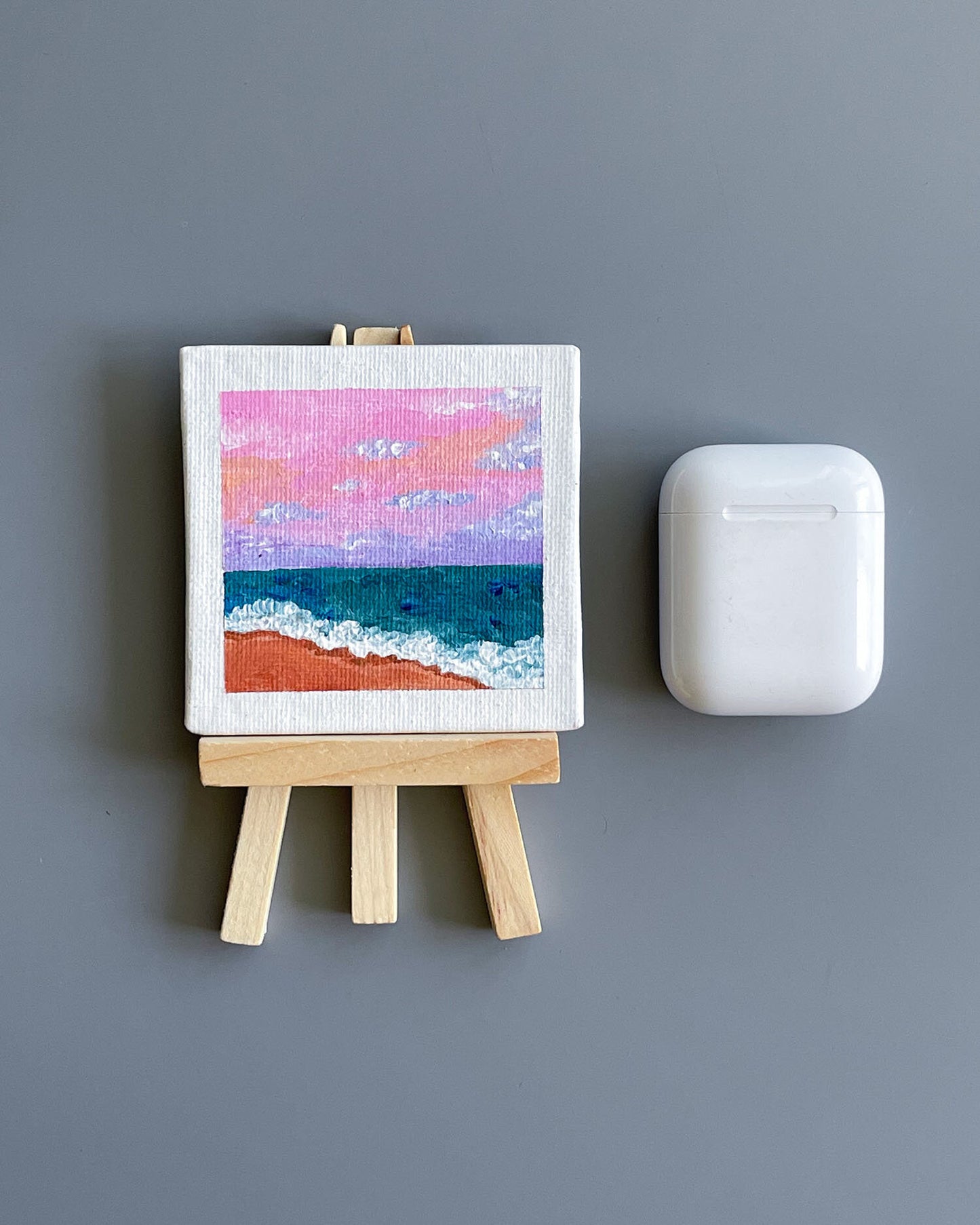 "Miami" Mini-Painting with Easel