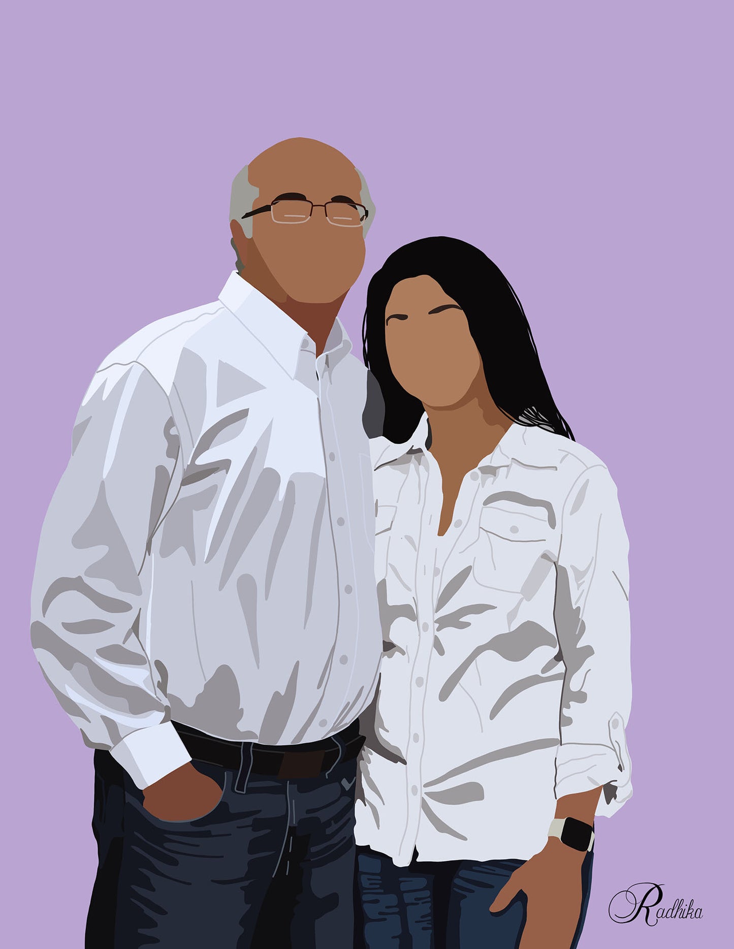 Pop Portrait Print (Custom Commission)