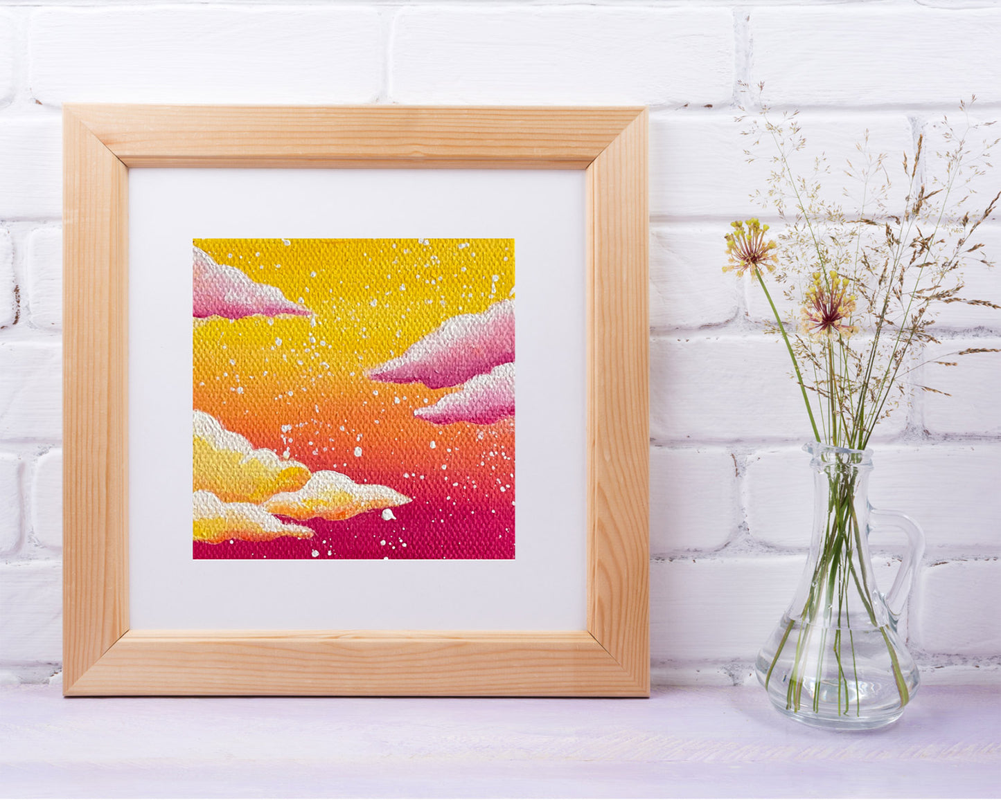 "Pink Lemonade Dreams" Mini-Print