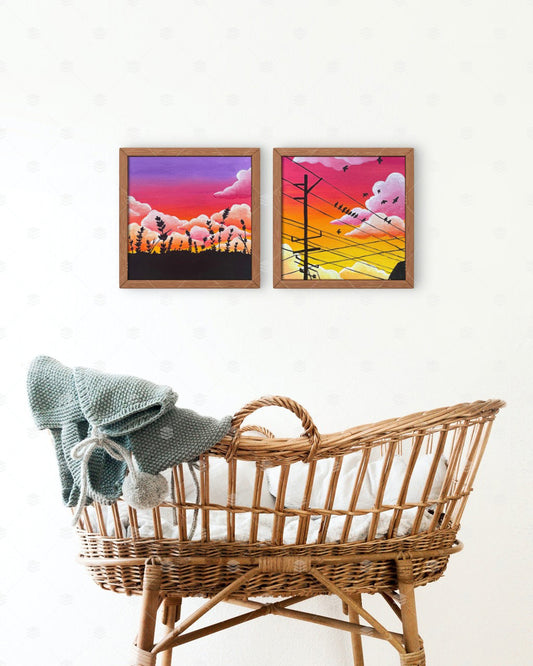 "Arrival of the Birds" Mini-Print