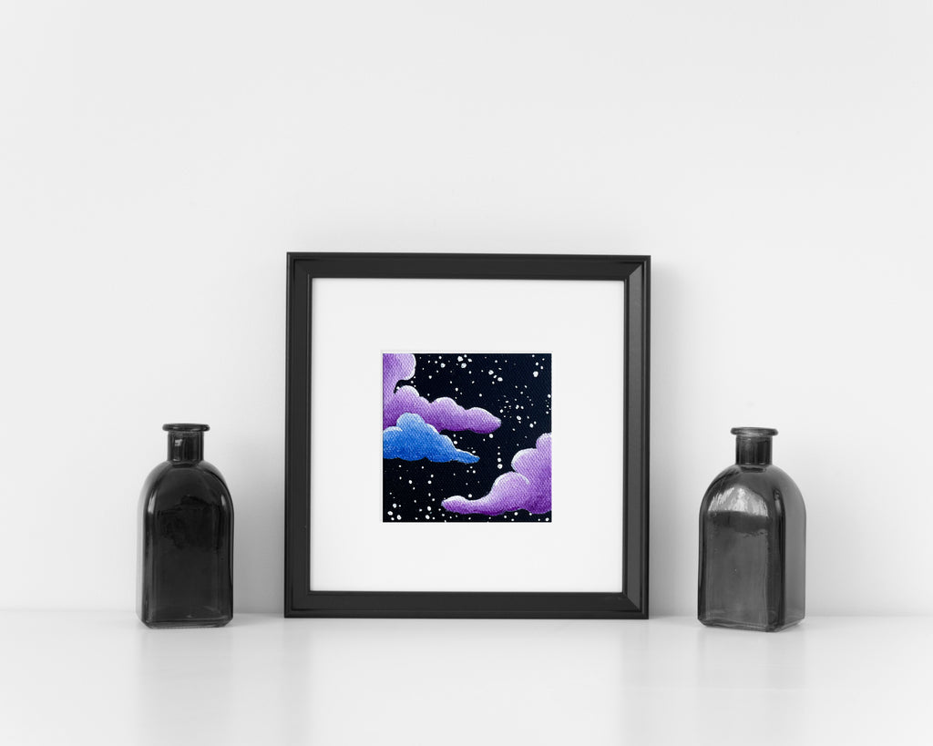 "Black Raspberry Dreams" Mini-Print