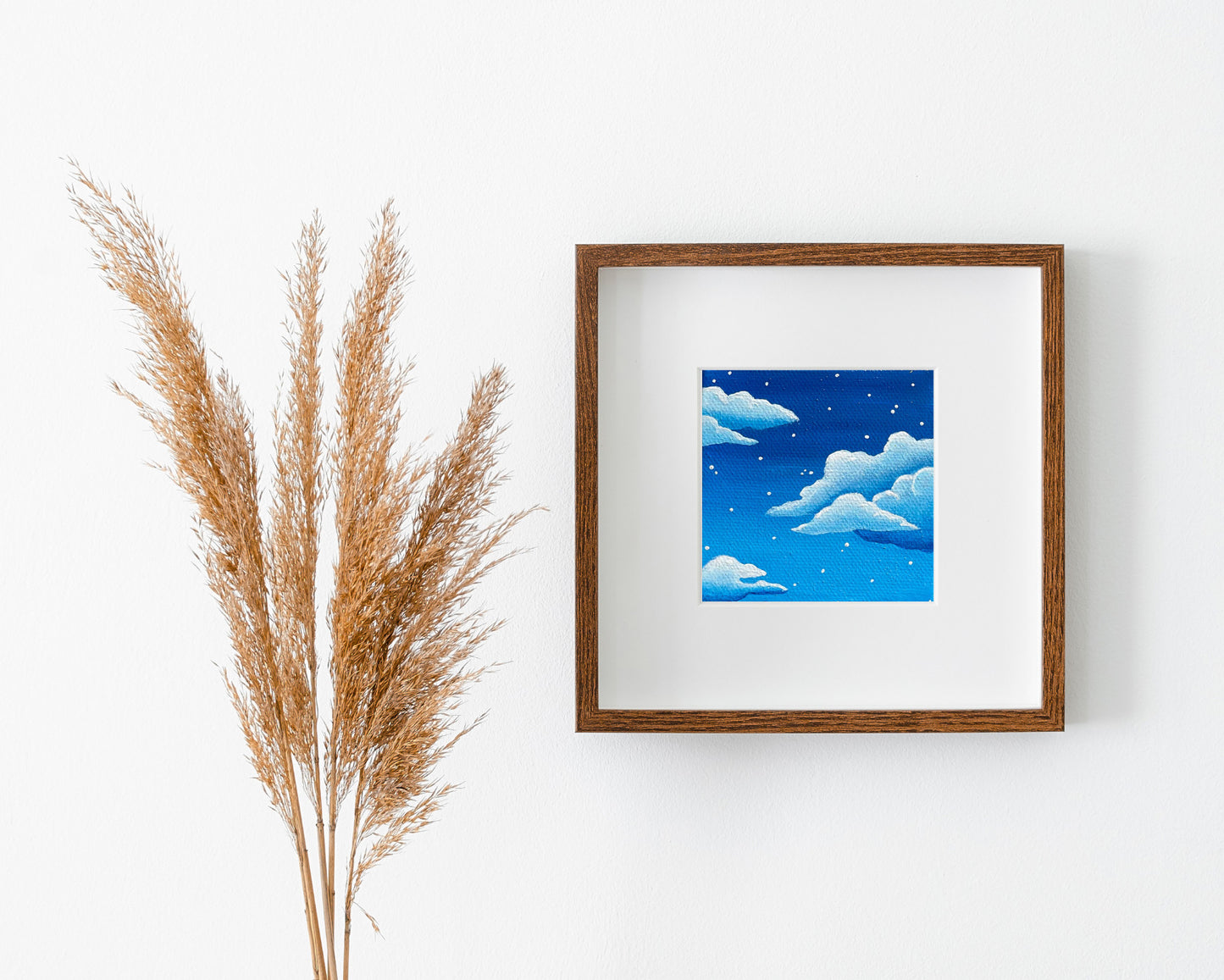"Blue Raspberry Dreams" Mini-Print
