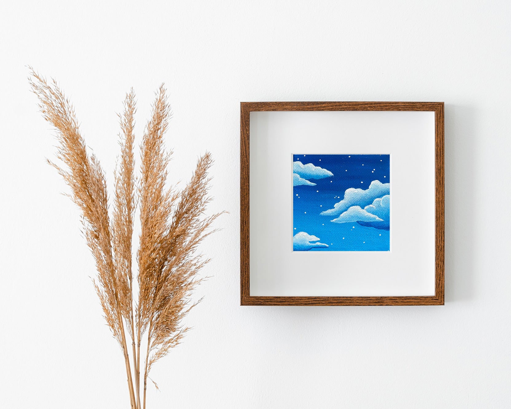 "Blue Raspberry Dreams" Mini-Print