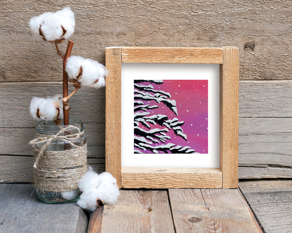 "Chilly Nightfall" Mini-Print