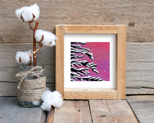 "Chilly Nightfall" Mini-Print