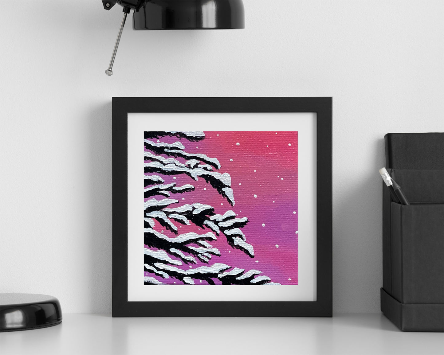 "Chilly Nightfall" Mini-Print