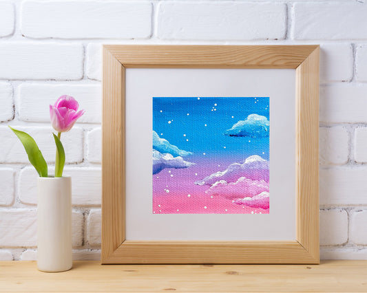 "Cotton Candy Dreams" Mini-Print