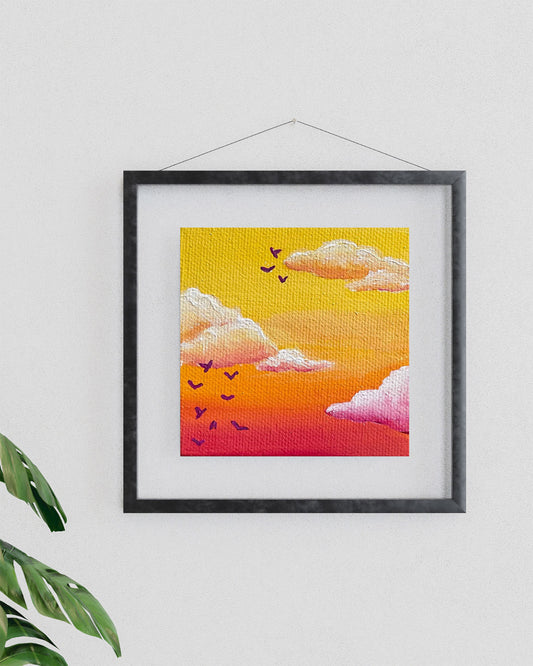 "Creamsicle Dreams" Mini-Print