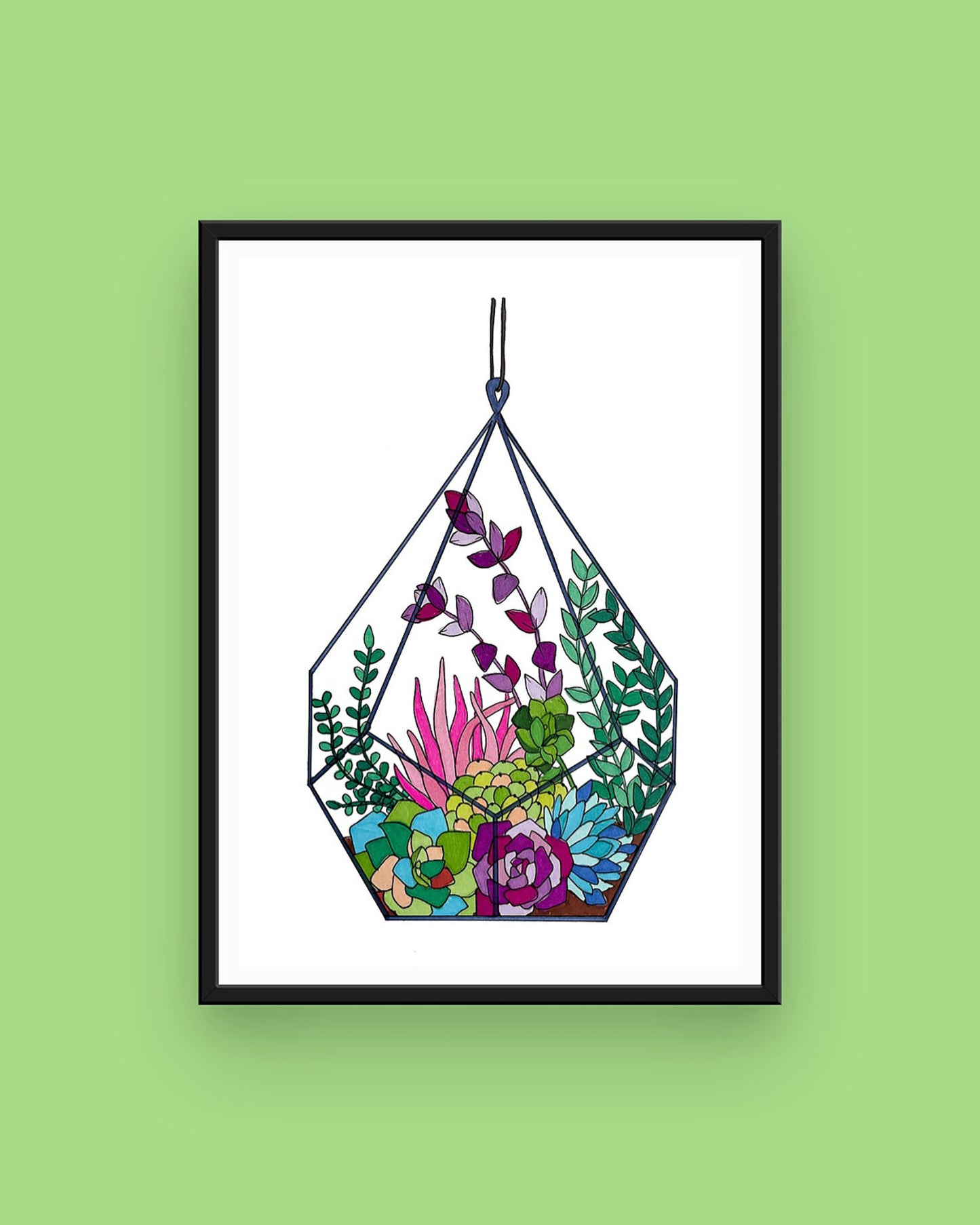 "Hanging in Equilibrium" Print