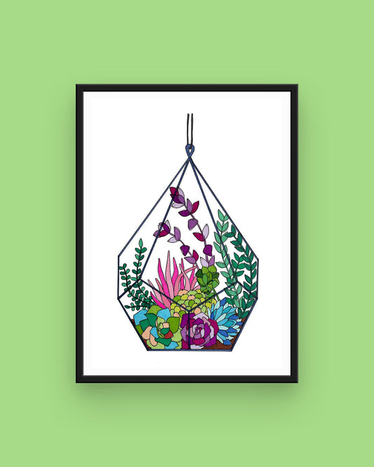 "Hanging in Equilibrium" Print