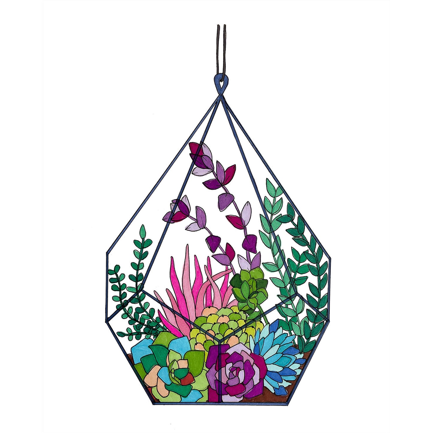 "Hanging in Equilibrium" Print