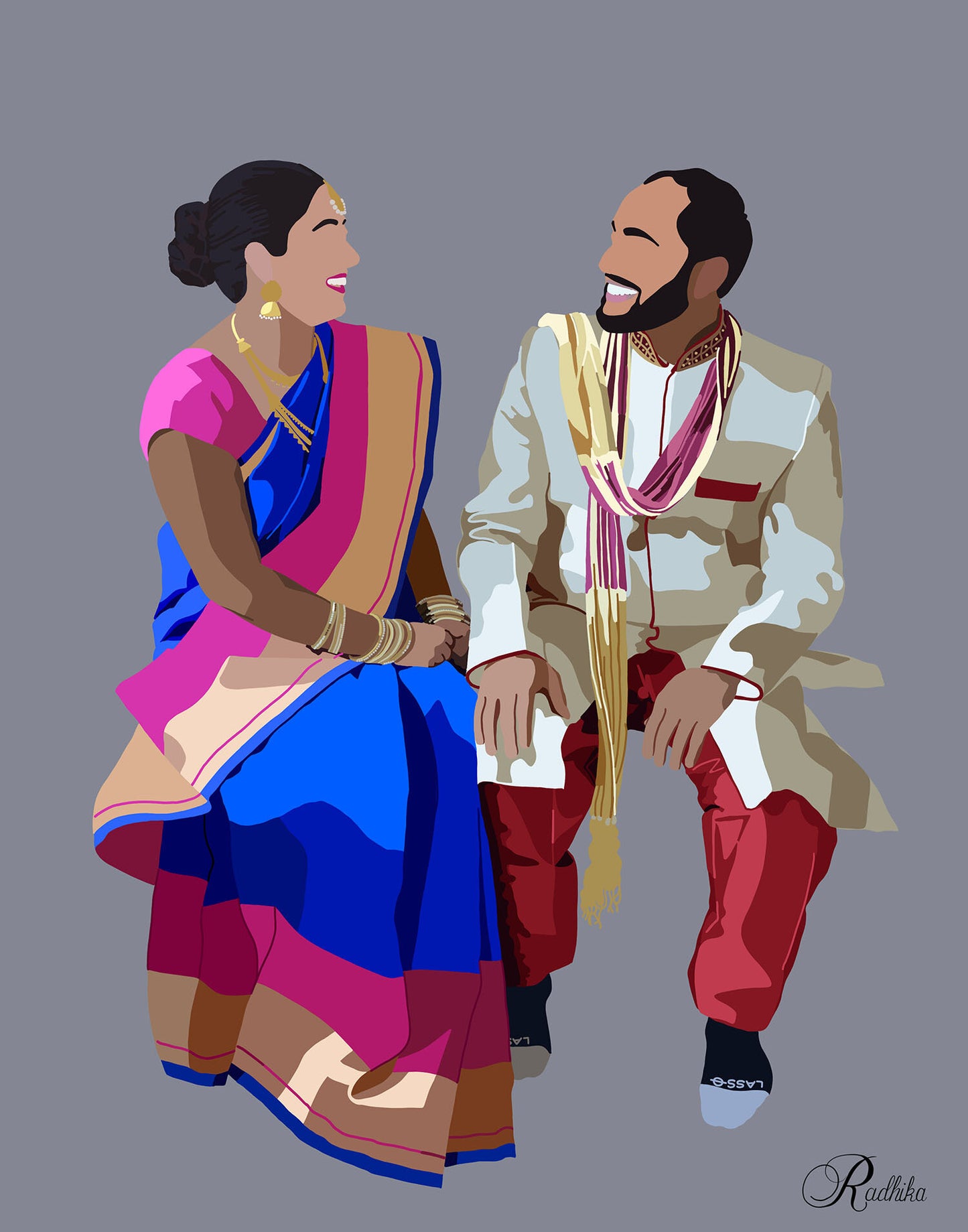 Pop Portrait Print (Custom Commission)