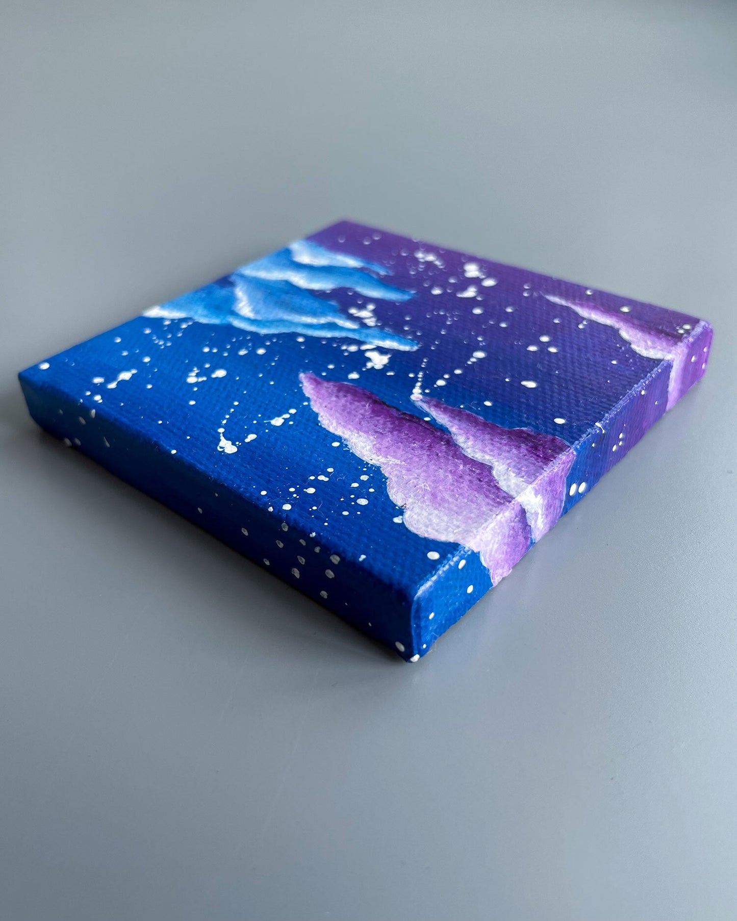"Milky Way Dreams" Mini-Painting with Easel