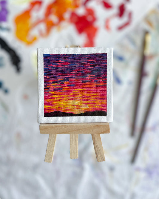 "Ladera Ranch" Mini-Painting with Easel