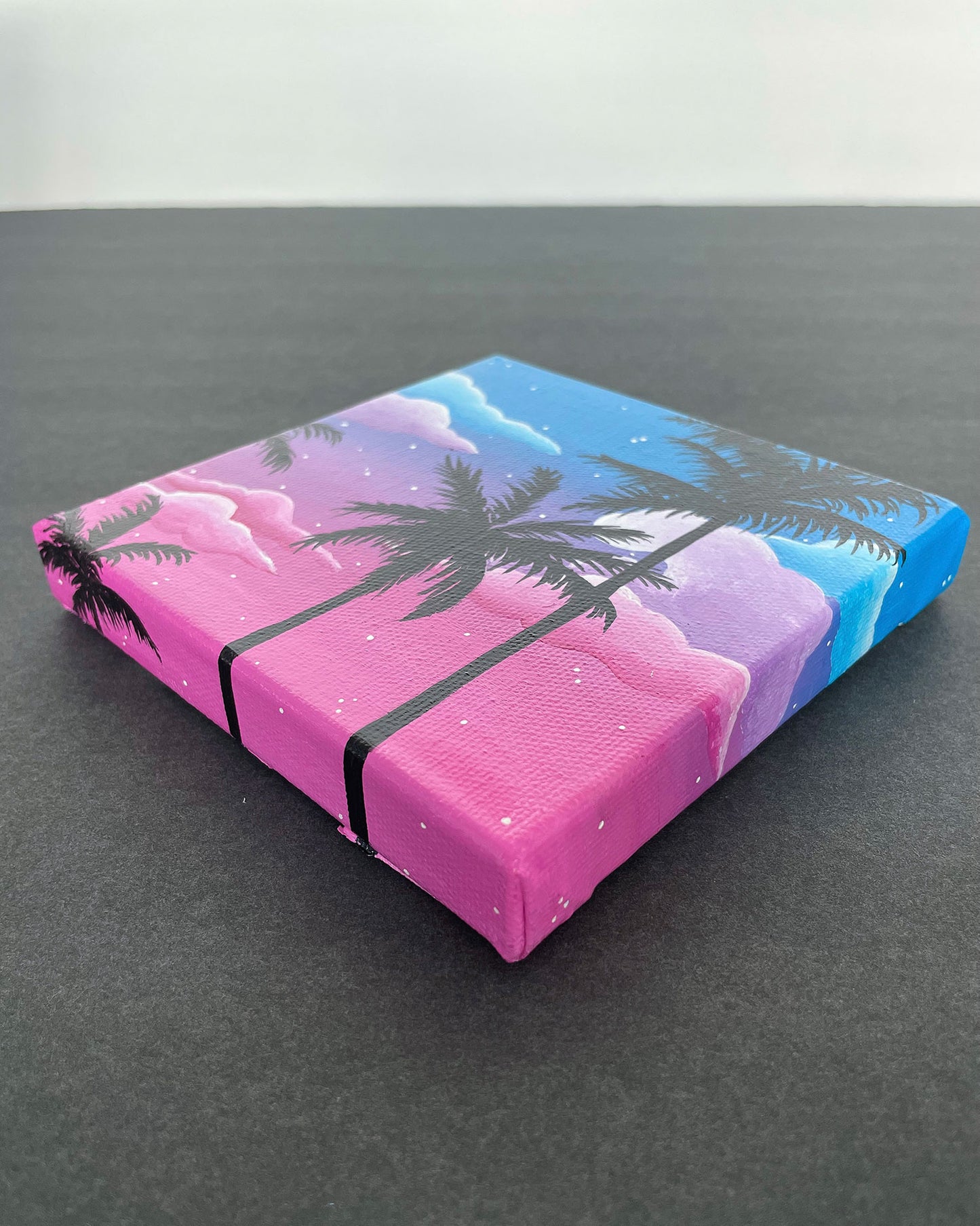 "Paradise Found" Mini-Painting with Easel