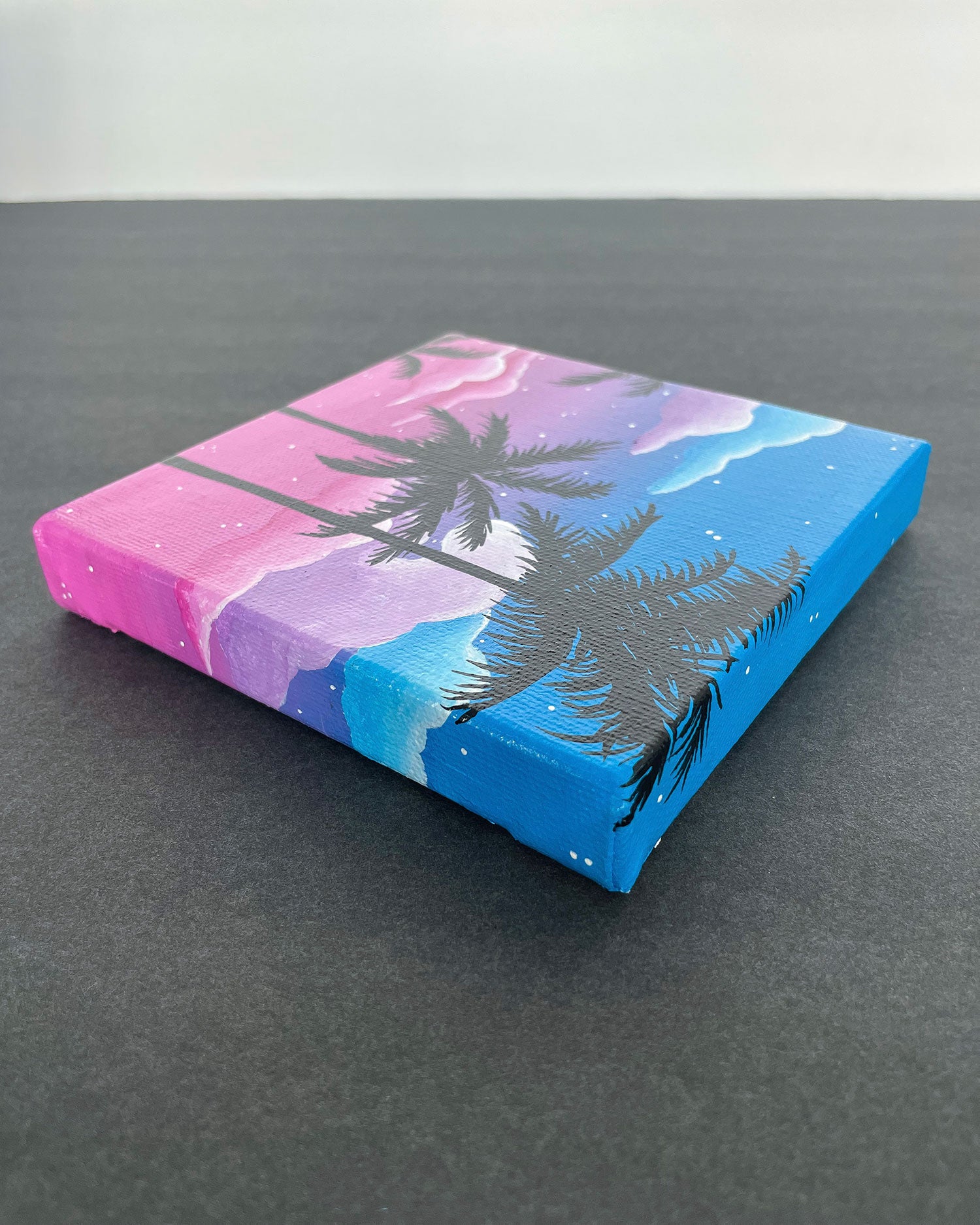 "Paradise Found" Mini-Painting with Easel