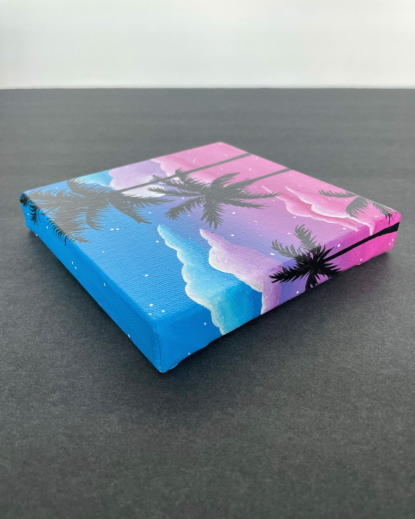 "Paradise Found" Mini-Painting with Easel