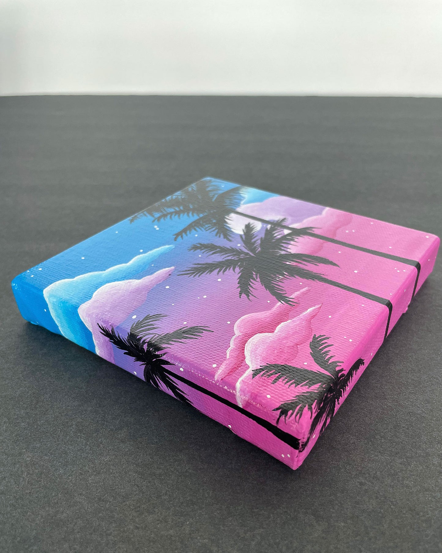 "Paradise Found" Mini-Painting with Easel