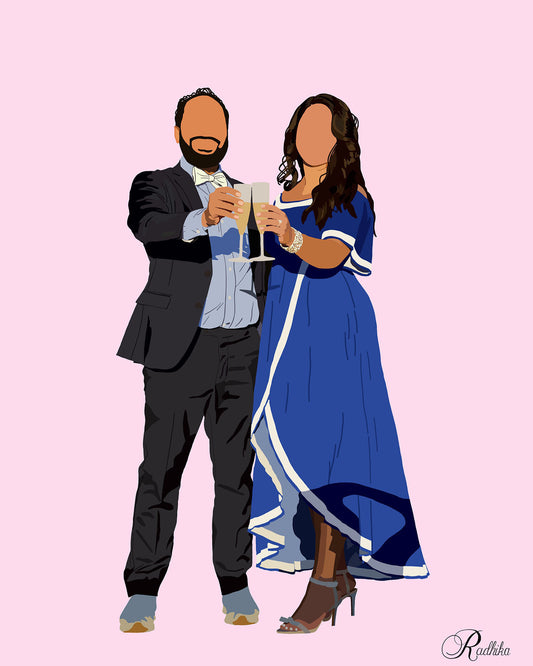 Pop Portrait Print (Custom Commission)