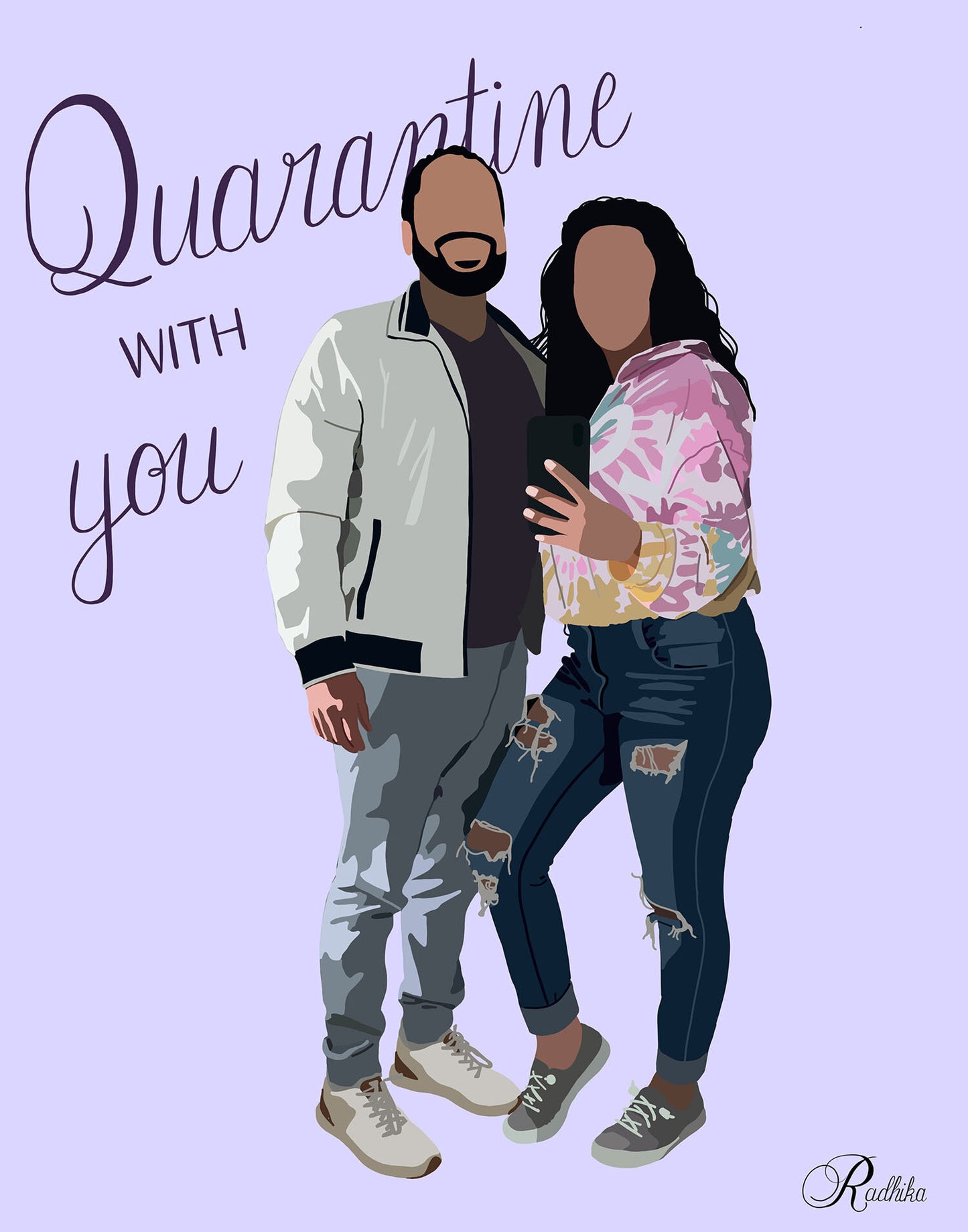 Pop Portrait Print (Custom Commission)