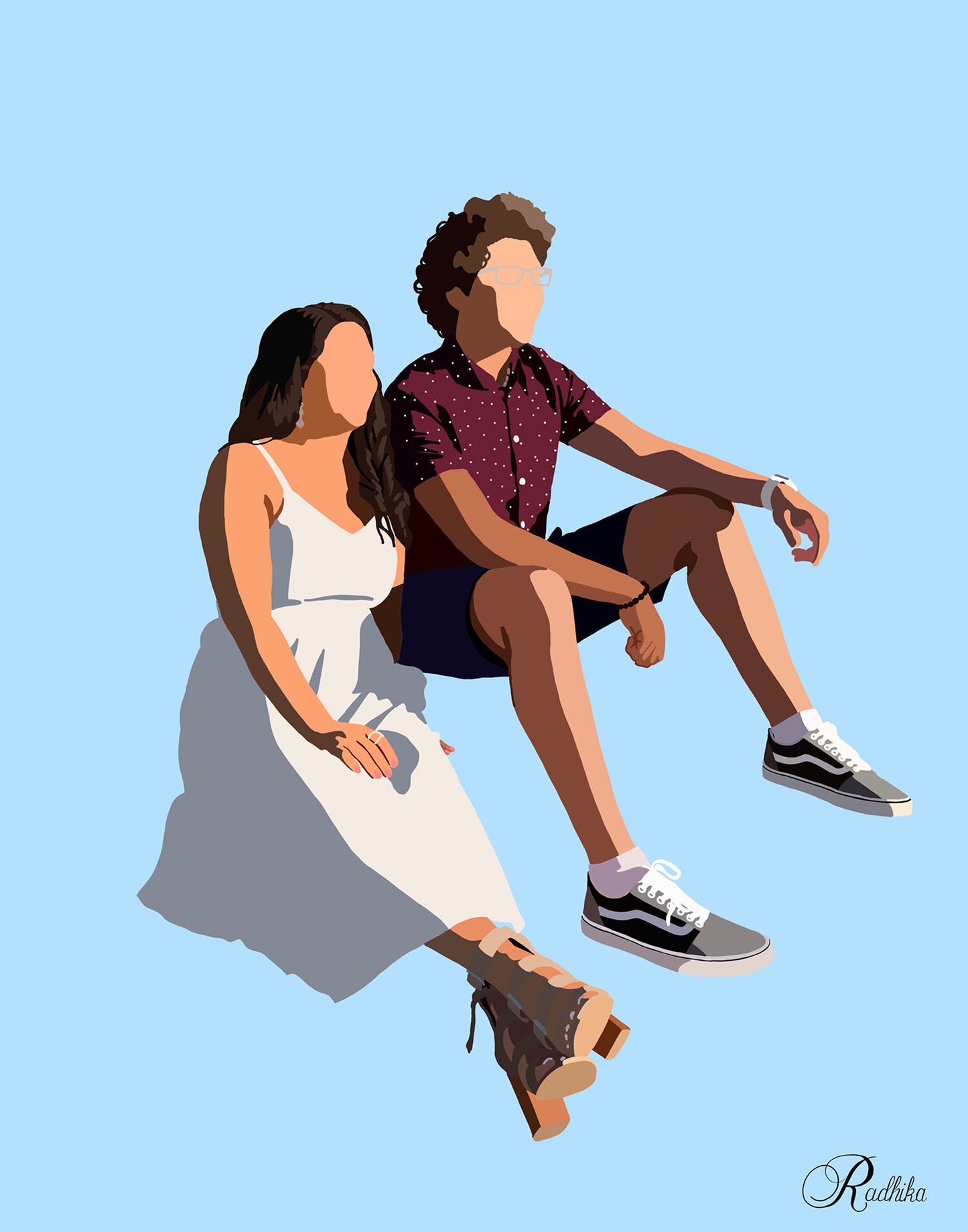 Pop Portrait Print (Custom Commission)