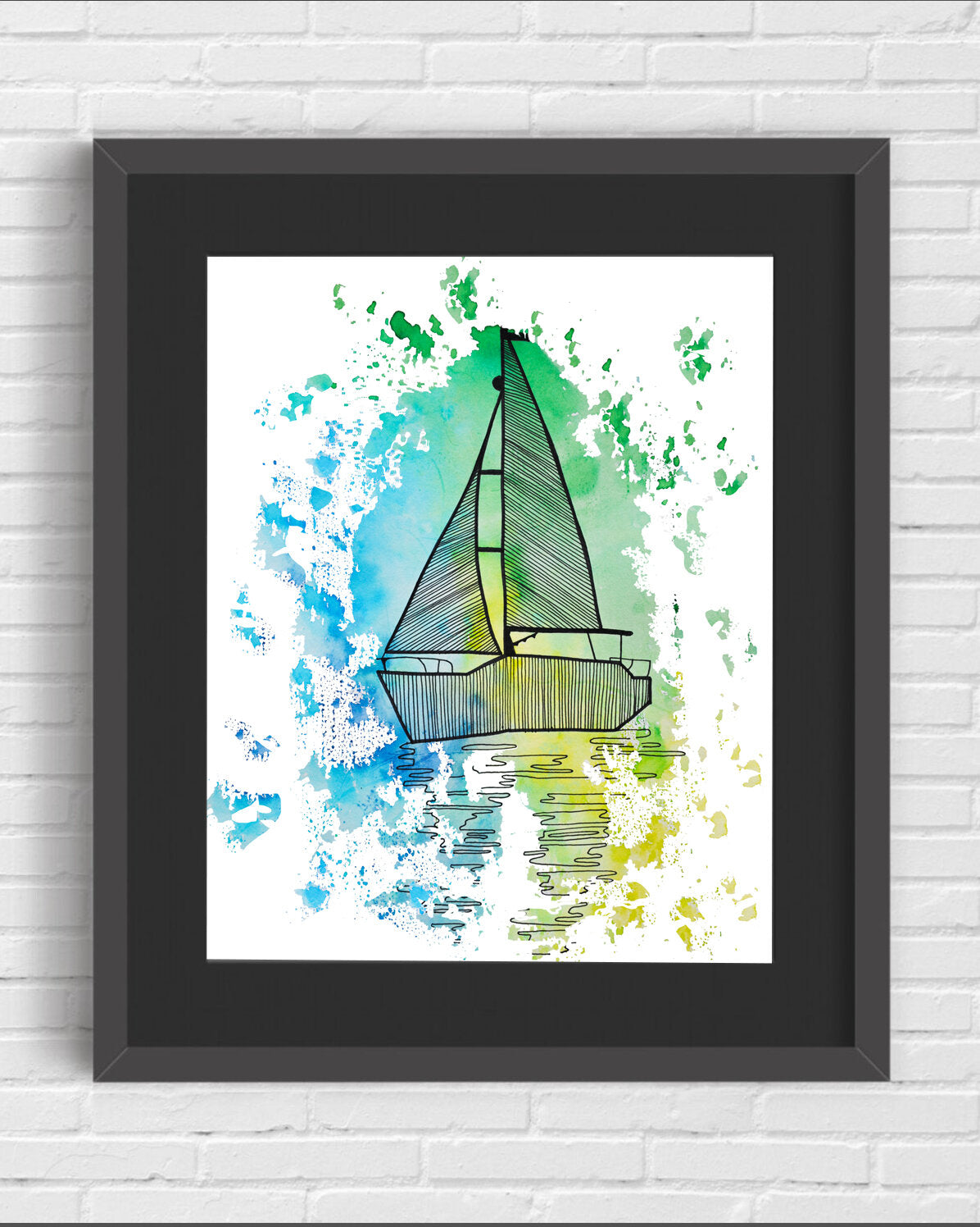 "Floating Away" Print