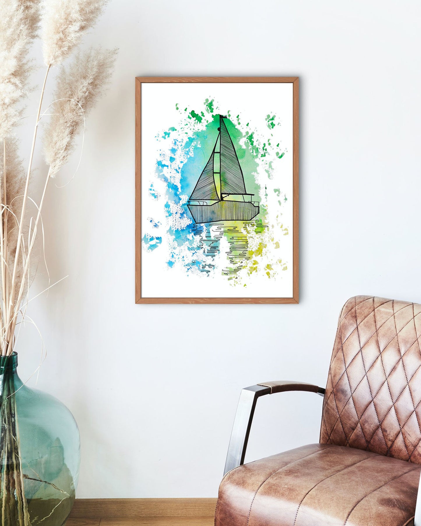 "Floating Away" Print