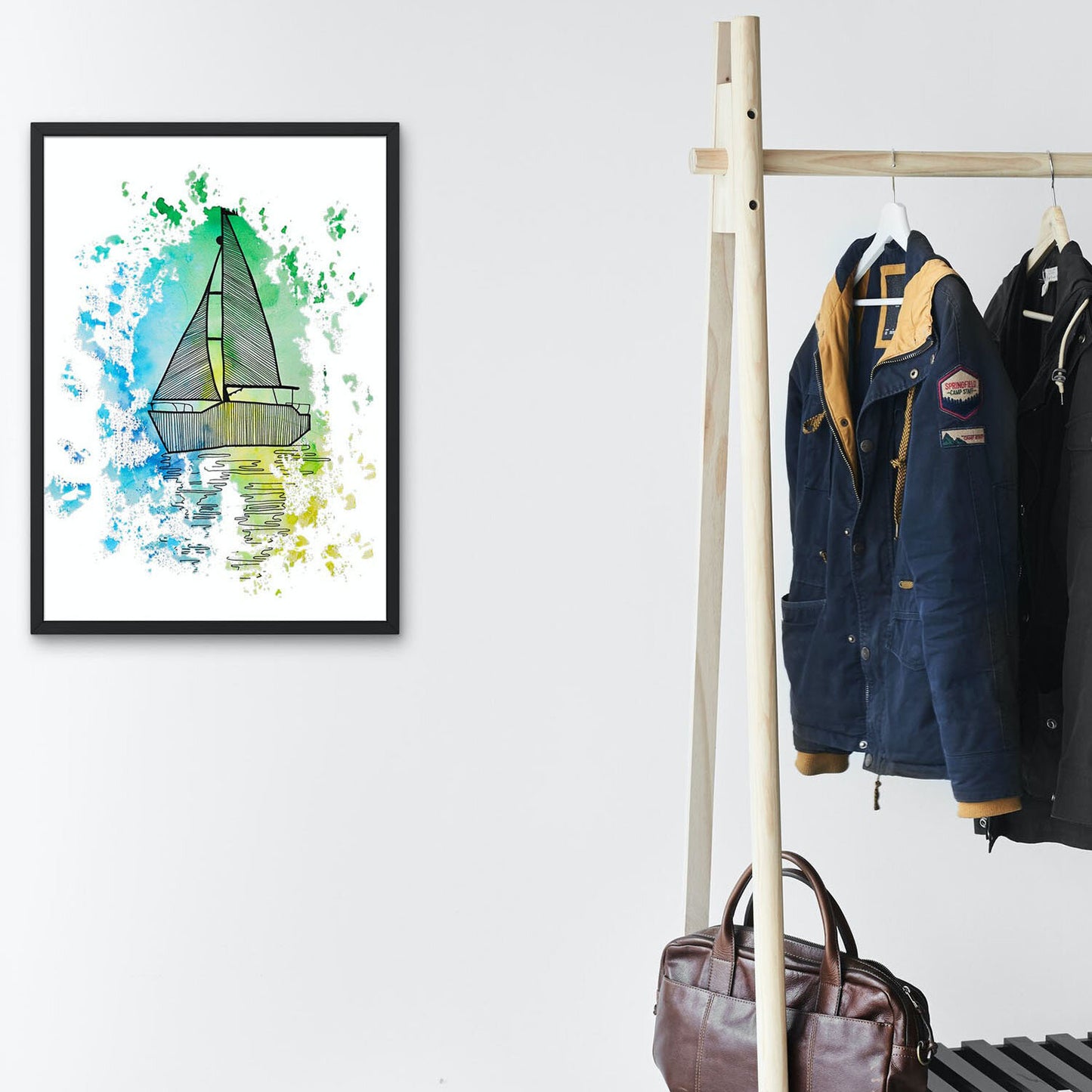 "Floating Away" Print