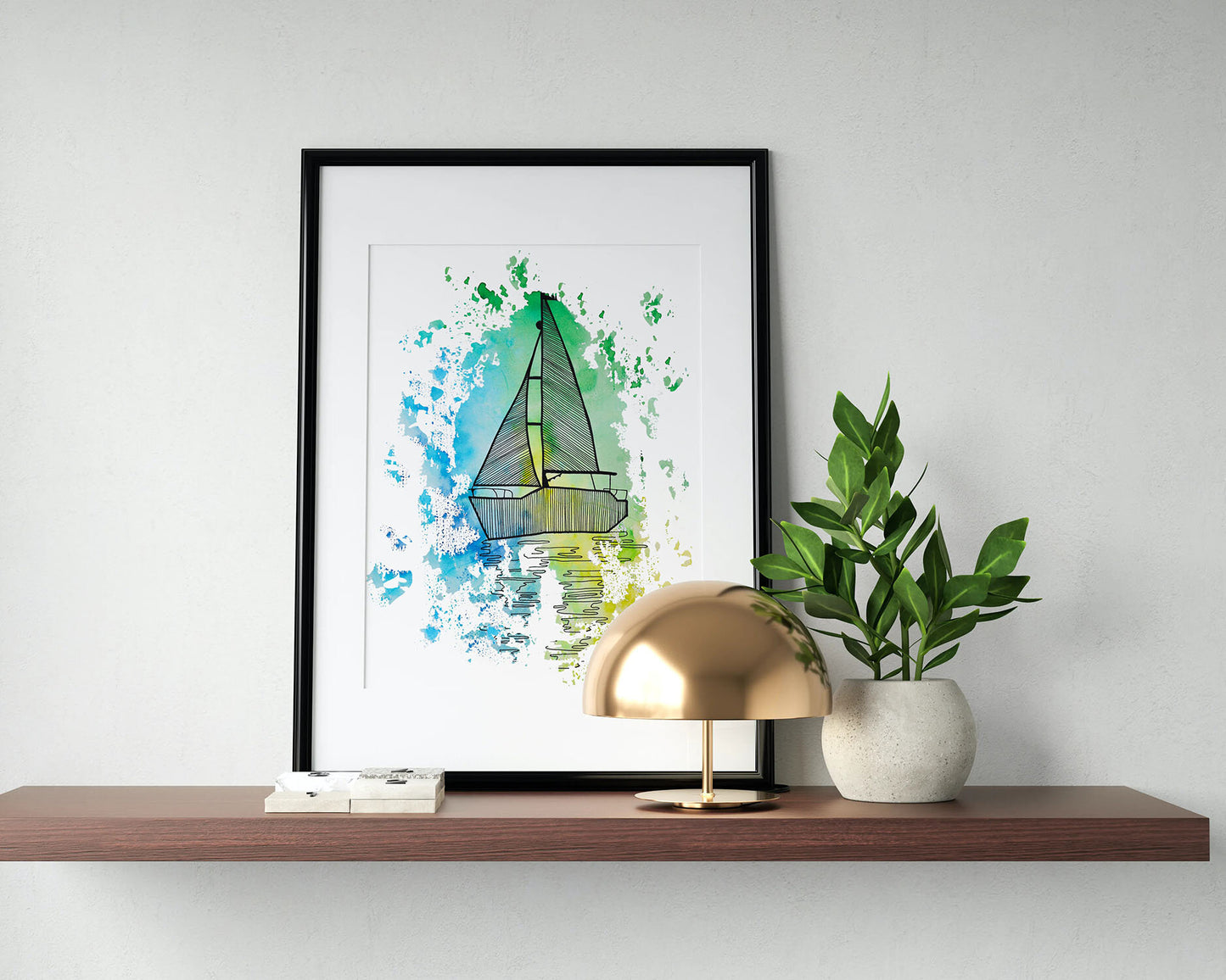 "Floating Away" Print