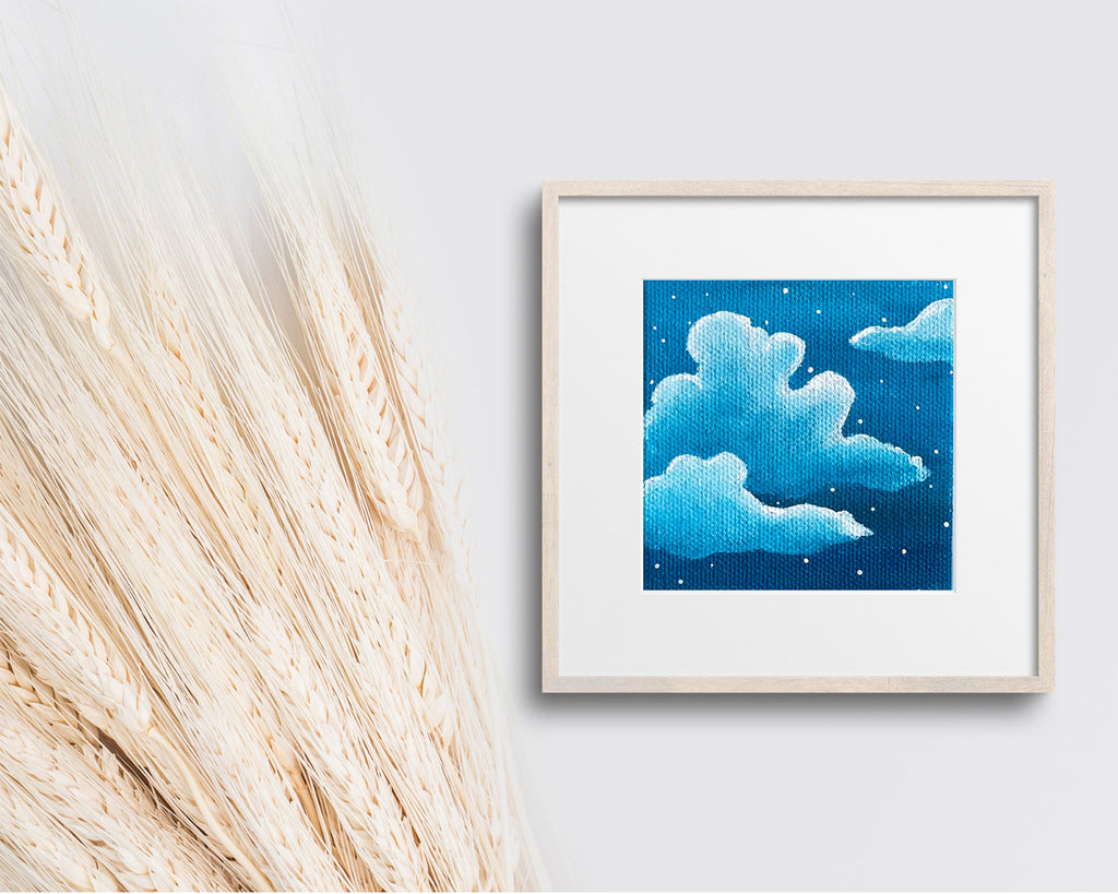 "Sour Blue Dreams" Mini-Print