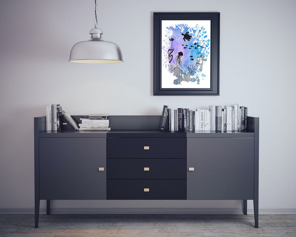 "Lost Under the Sea" Print