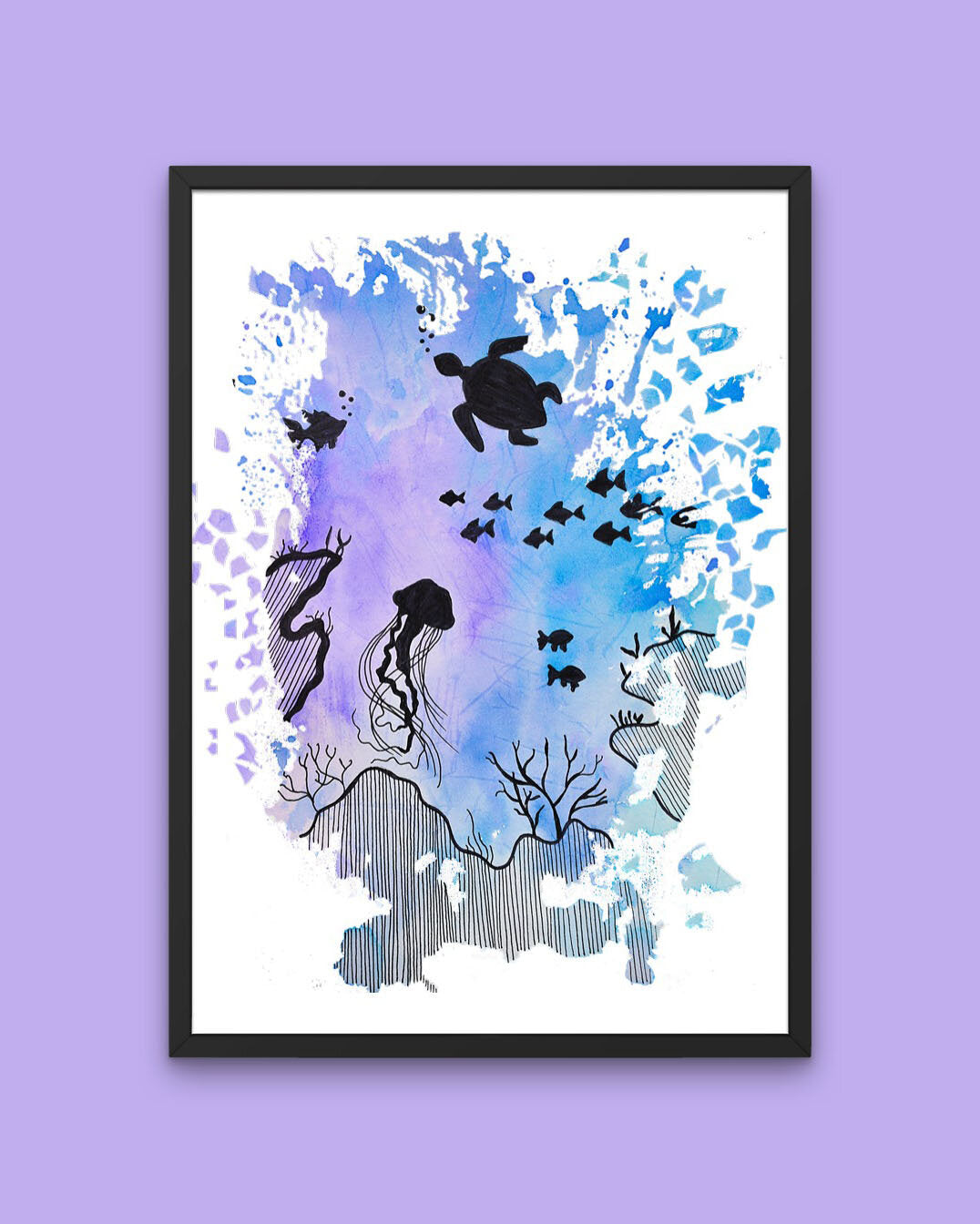 "Lost Under the Sea" Print