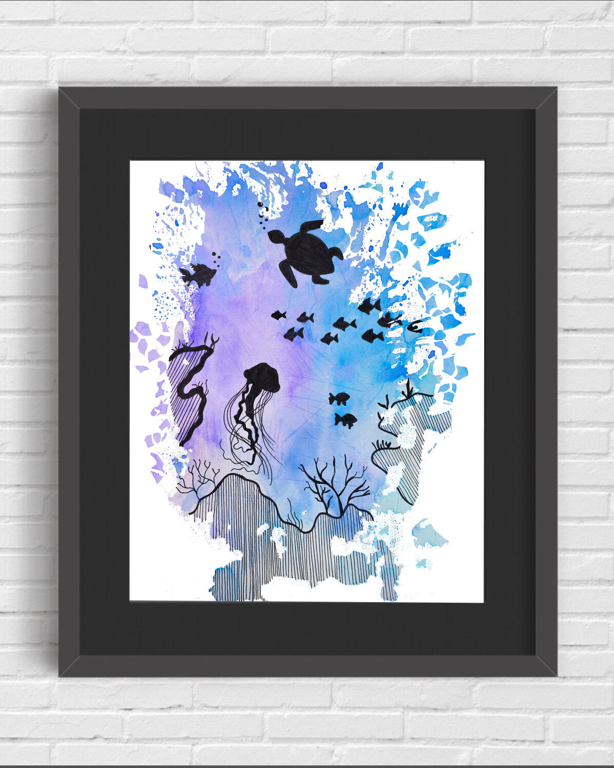 "Lost Under the Sea" Print